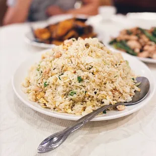 Salted Fish &amp; Diced Chicken Fried Rice