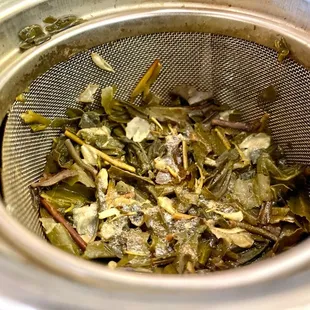 Tea -  charge $2 per person -  good tea leaves