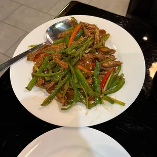 Spicy duck tongues