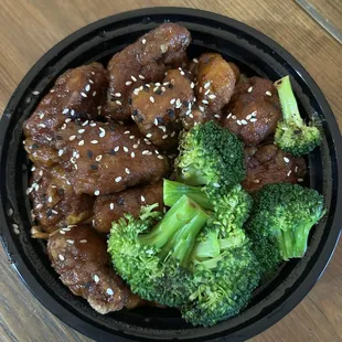 Orange Chicken Bowl
