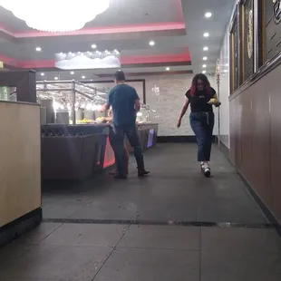 A way to get to the Buffet.