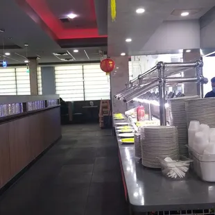 One of the Buffet Bars