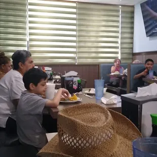 My view from where I was sitting.