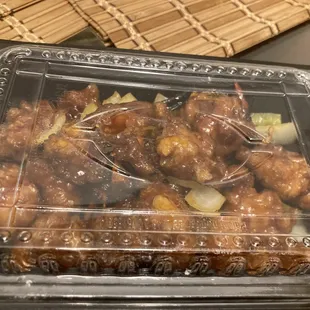 Orange chicken