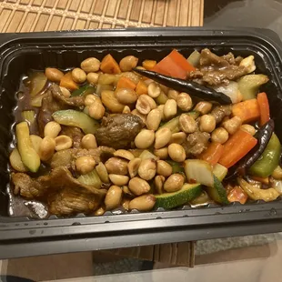 Kung pao beef