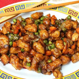 chicken wings and fried chicken, food