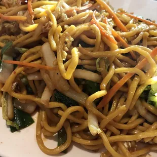 Vegetable Lo Mein (no mushrooms)