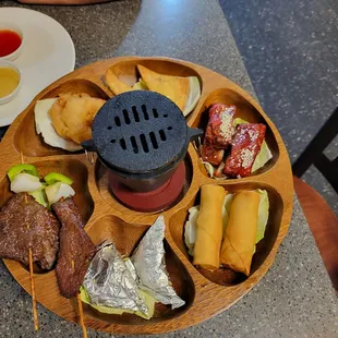 Bo Bo Plater. Appetizer combo