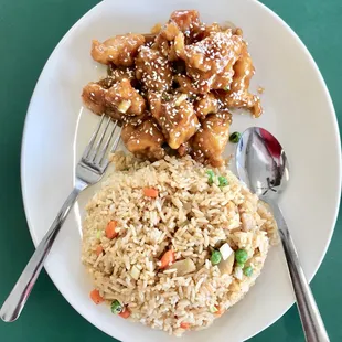 Sesame chicken