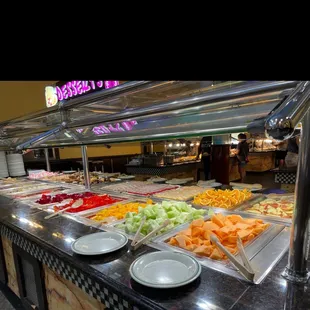 a variety of food