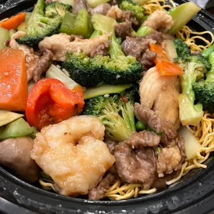 Pan fried noodles