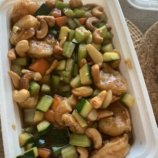 Cashew shrimp