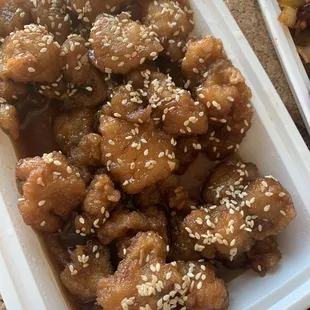 Sesame chicken