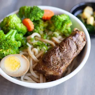 Short rib noodle bowl