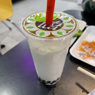 Coconut Boba Tea