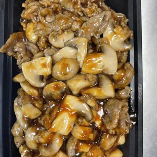mushroom beef