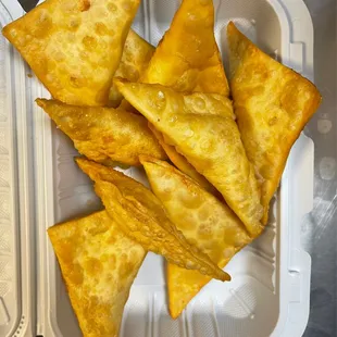 14. Cheese Crabmeat Fried Wonton