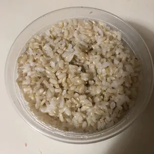 Brown rice