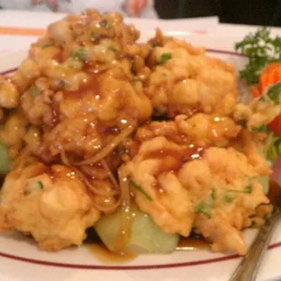 Tofu Stuffed Shrimp