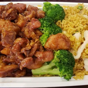 Bourbon chicken