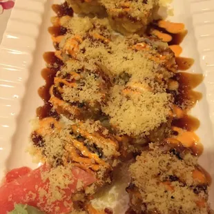Fire cracker sushi