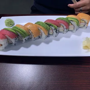 Rainbow roll