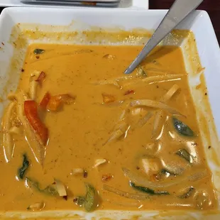 Panang curry!