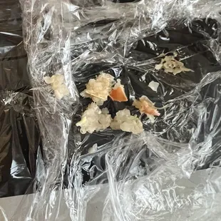 Lots of Crab shells in crab fried rice... Can't even finish the dish.