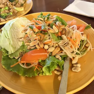 Y2 Papaya Salad- my husbands favorite