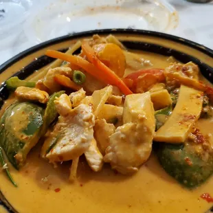 Red Curry with chicken