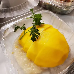 Mango sticky rice