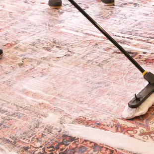 Expert Rug Cleaning - each rug gets shampooed and wet washed. Not the easy away, but the right way. We use no harsh chemicals or steam.
