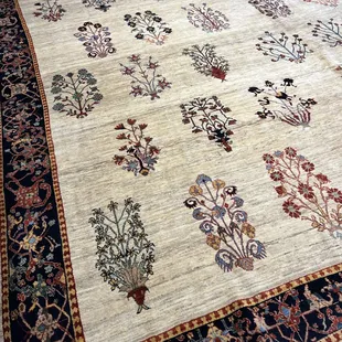 One of a kind fine Persian Luribaft Gabbeh available at Asian Trade Rug Company.
