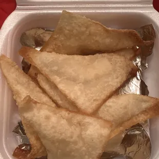 Vegan Cream Cheese Wontons