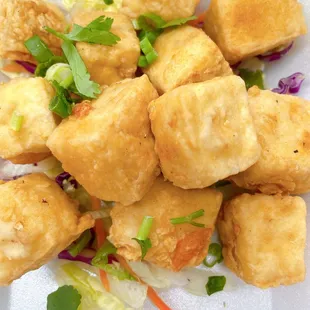 Fried tofu