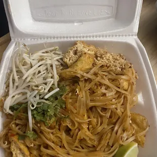 Tofu Pad Thai Noodles