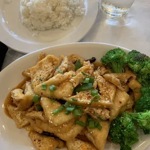 General Tso's Tofu