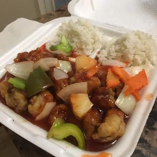 Sweet and sour pork