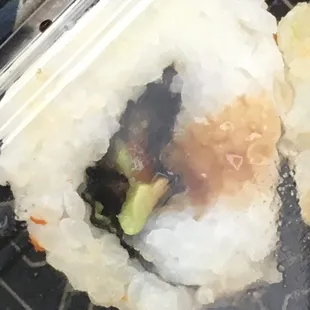 Eel roll (where is the eel??).