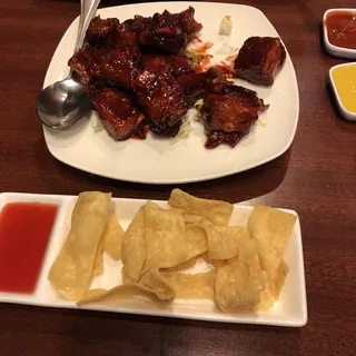 4 Pieces BBQ Spare Ribs