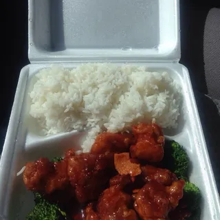 Orange Chicken Lunch Special