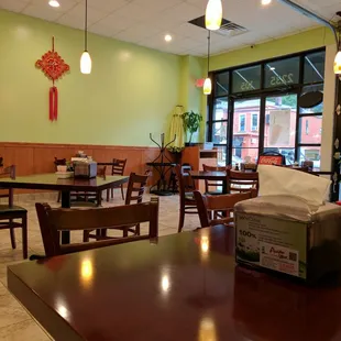 Dining in