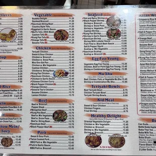 Menu Jan 2025