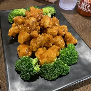 Orange chicken