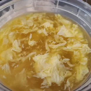 a close up of a bowl of soup