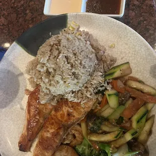 Hibachi Salmon