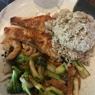 Hibachi Salmon