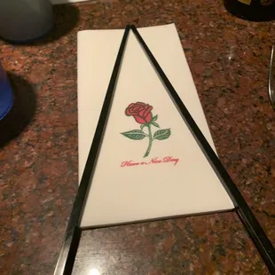 I love the real chopsticks
