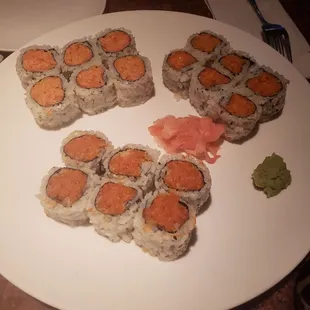 Spicy Maki Combo Dinner