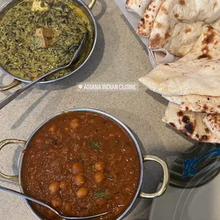 a variety of dishes
